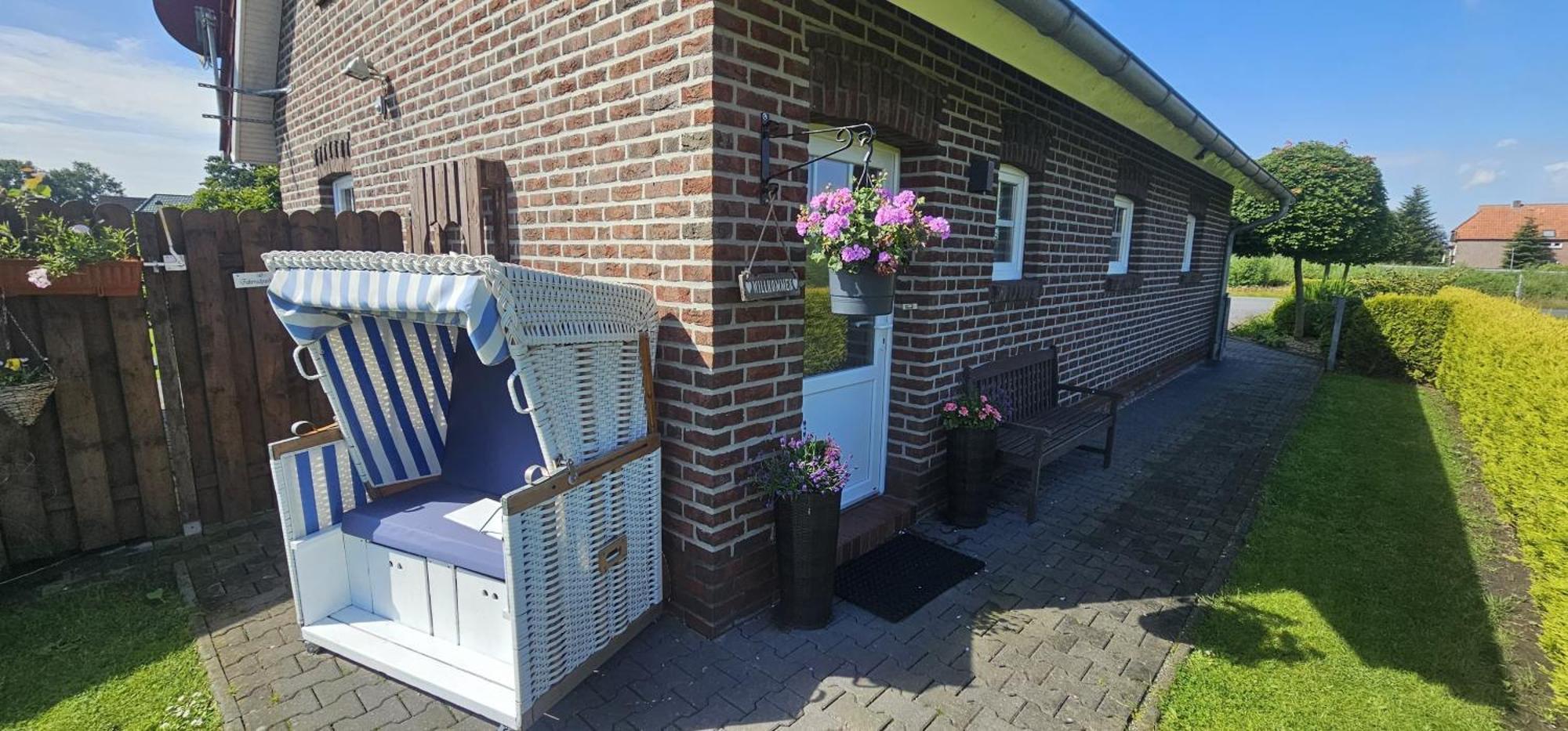 Ferienwohnung Haus Moorblick Mit Garten In Kanallage فيزمور المظهر الخارجي الصورة